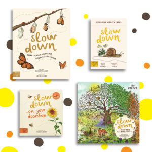 Slow Down Giveaway prizes