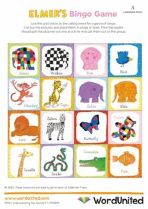 Elmer’s Bingo Game – Andersen Press