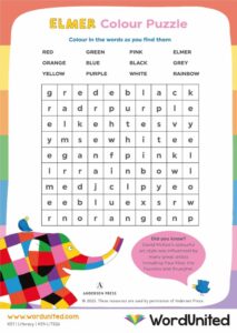 Elmer Colour Puzzle – Andersen Press
