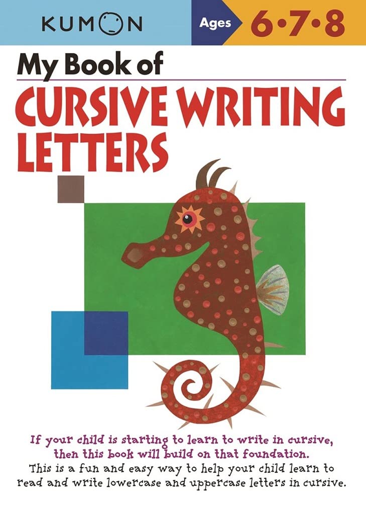 My Book of Cursive Writing Letters (Kumon)